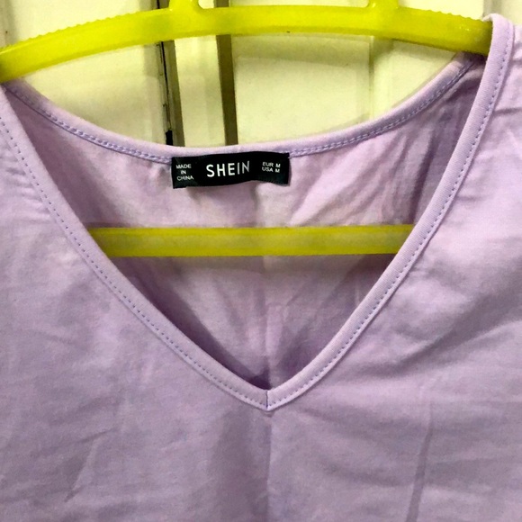 Lilac crop tee - Picture 3 of 4